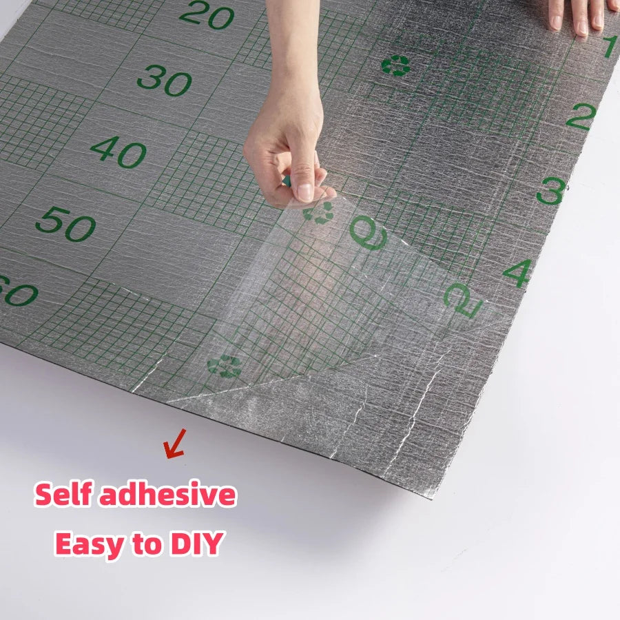 1 Roll Self-Adhesive Wall Panel Sxp Foam Stickers Peel and Stick 3D Wall Sticker Easy to DIY Suitable for Ceiling, Living Room - Clikcy
