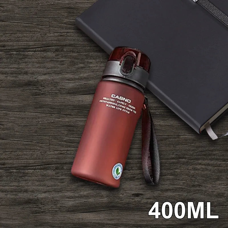1-2PCS Portable BPA Free Leak Proof Sports&Fitness Frosted Water Bottle High Quality Children and Adults Casual Water Cup - Clikcy