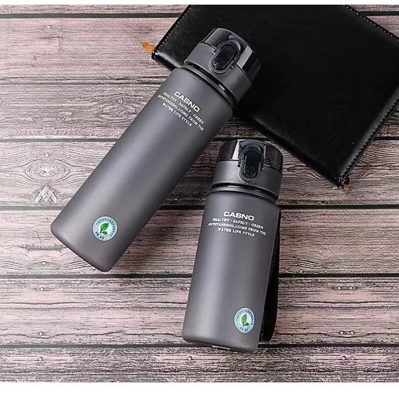 1-2PCS Portable BPA Free Leak Proof Sports&Fitness Frosted Water Bottle High Quality Children and Adults Casual Water Cup - Clikcy