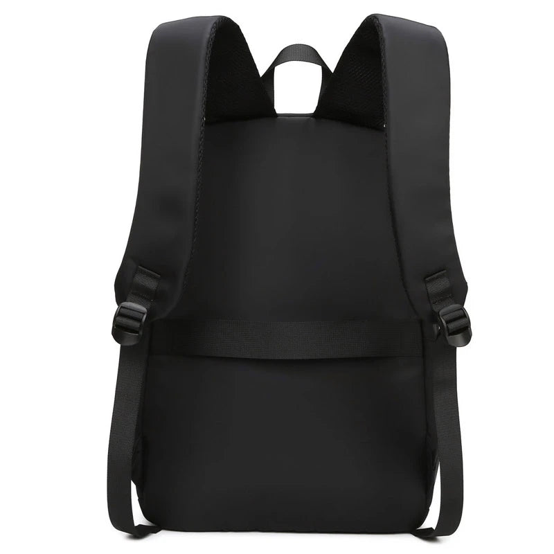 1 14 Inch Large Capacity Leisure Schoolbag Sports Simple Men And Women Universal Computer Backpack With Pendant - Clikcy