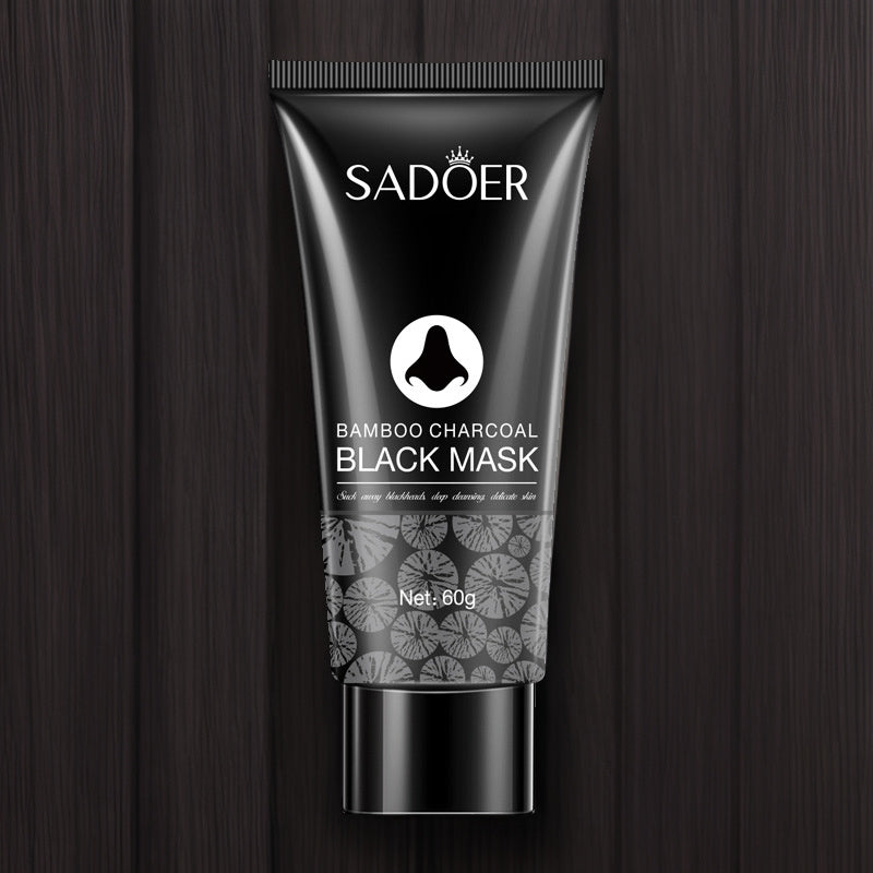 Bamboo Charcoal Facial Cleanser Facial Mask Cleans Pores And Moisturizes The Face, Deeply Cleans The Face, And Fine Pores Are Very Suitable for Oily Skin. Male And Female Facial Mask - Clikcy