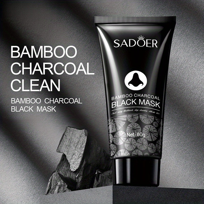 Bamboo Charcoal Facial Cleanser Facial Mask Cleans Pores And Moisturizes The Face, Deeply Cleans The Face, And Fine Pores Are Very Suitable for Oily Skin. Male And Female Facial Mask - Clikcy