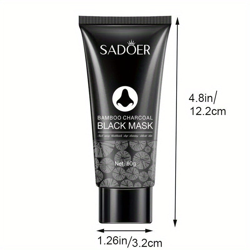 Bamboo Charcoal Facial Cleanser Facial Mask Cleans Pores And Moisturizes The Face, Deeply Cleans The Face, And Fine Pores Are Very Suitable for Oily Skin. Male And Female Facial Mask - Clikcy
