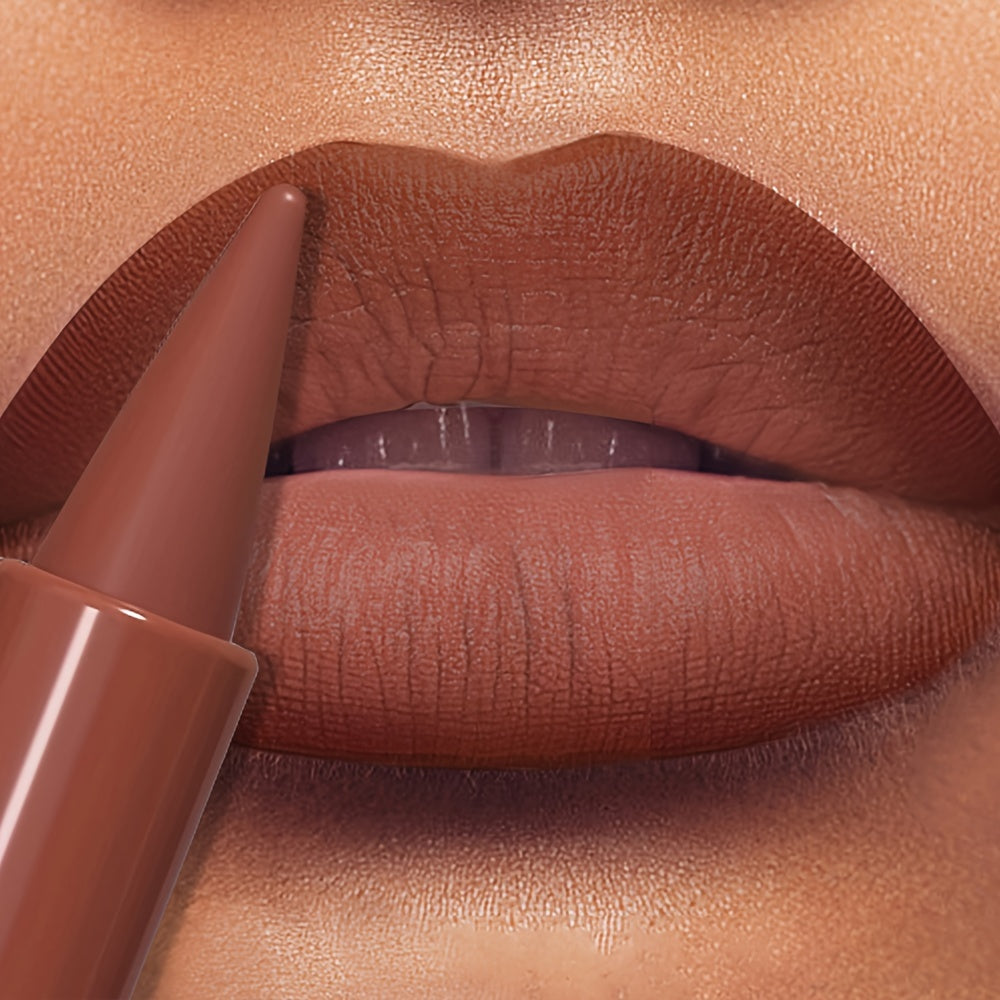 9-Color Gradient Lip Liner Matte Matte Lipstick Long-Lasting Waterproof Non-Stick Lipstick Perfect Gift - Clikcy