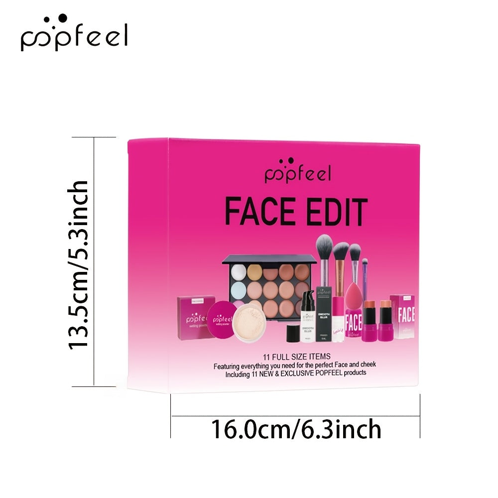 Cosmetics Makeup Set 11pcs set, perfect for giving as gifts on holidays to mothers, partners, and best friends - Clikcy