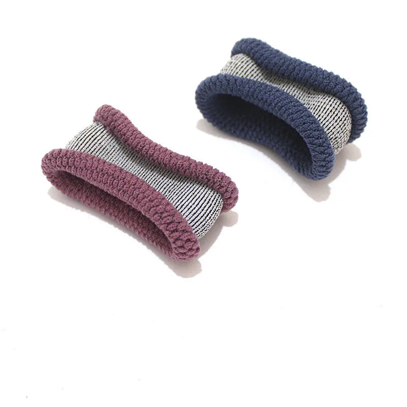 6PCS New Fashion Boutique Simple Thicken Ponytail Holders Rubber Band  Elastic Hair Bands Women Girls Hair Accessories Headwear - Clikcy