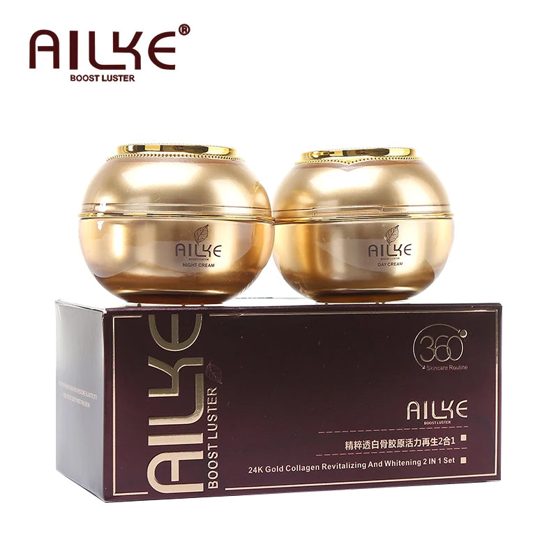 AILKE cosmetics facial skin care sets moisturizing whitening sleeping women beauty wrinkle cream face products female Wholesale - Clikcy