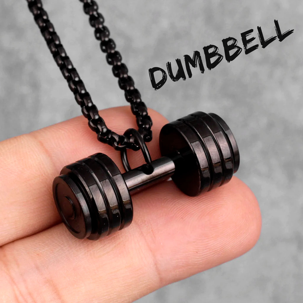 Fitness Gym Bodybuilding Boxing Gloves Stainless Steel Men Necklaces Pendants Chain for Boyfriend Male Jewelry Gift Wholesale - Clikcy
