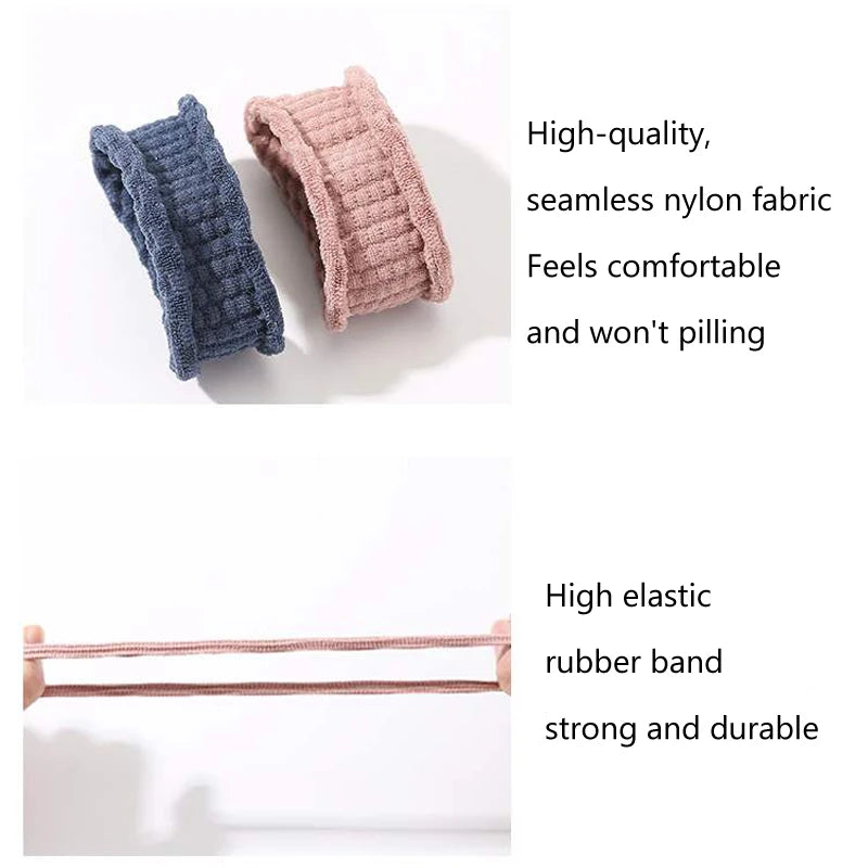 10PCS Women Girls Simple Basic Elastic Hair Bands Ties Scrunchie Ponytail Holder Rubber Bands Fashion Headband Hair Accessories - Clikcy