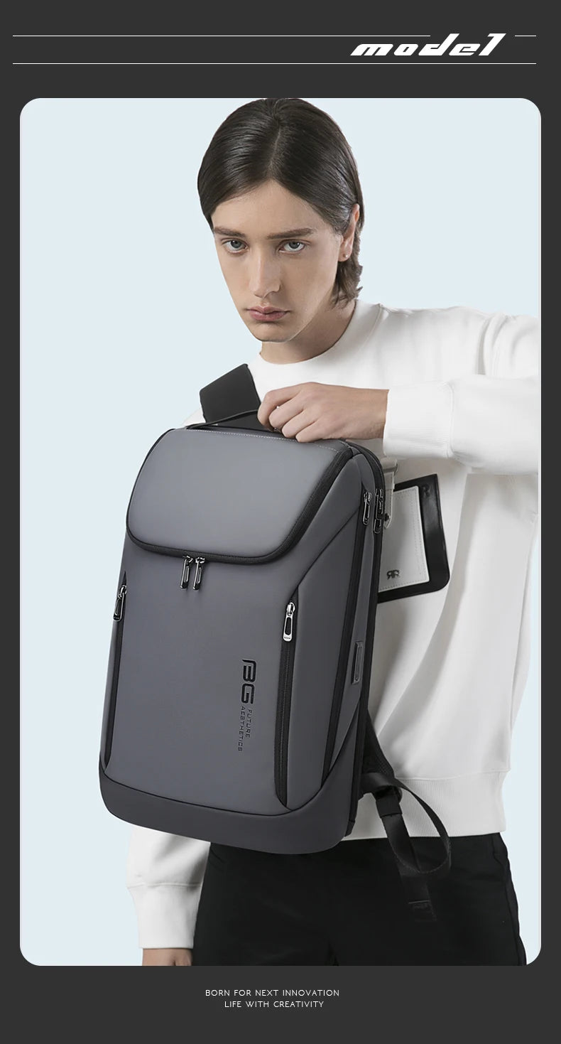 BANGE USB Charging Waterproof Laptop Backpack 17 Computer Bag Travel Business Hiking Backpacks School Back Pack Mochila For Men - Clikcy