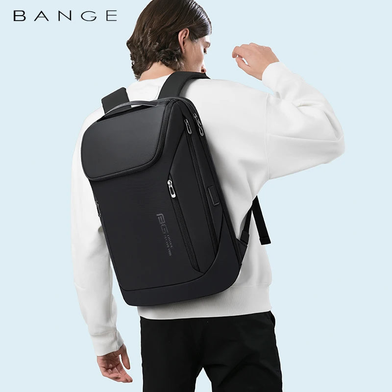 BANGE USB Charging Waterproof Laptop Backpack 17 Computer Bag Travel Business Hiking Backpacks School Back Pack Mochila For Men - Clikcy