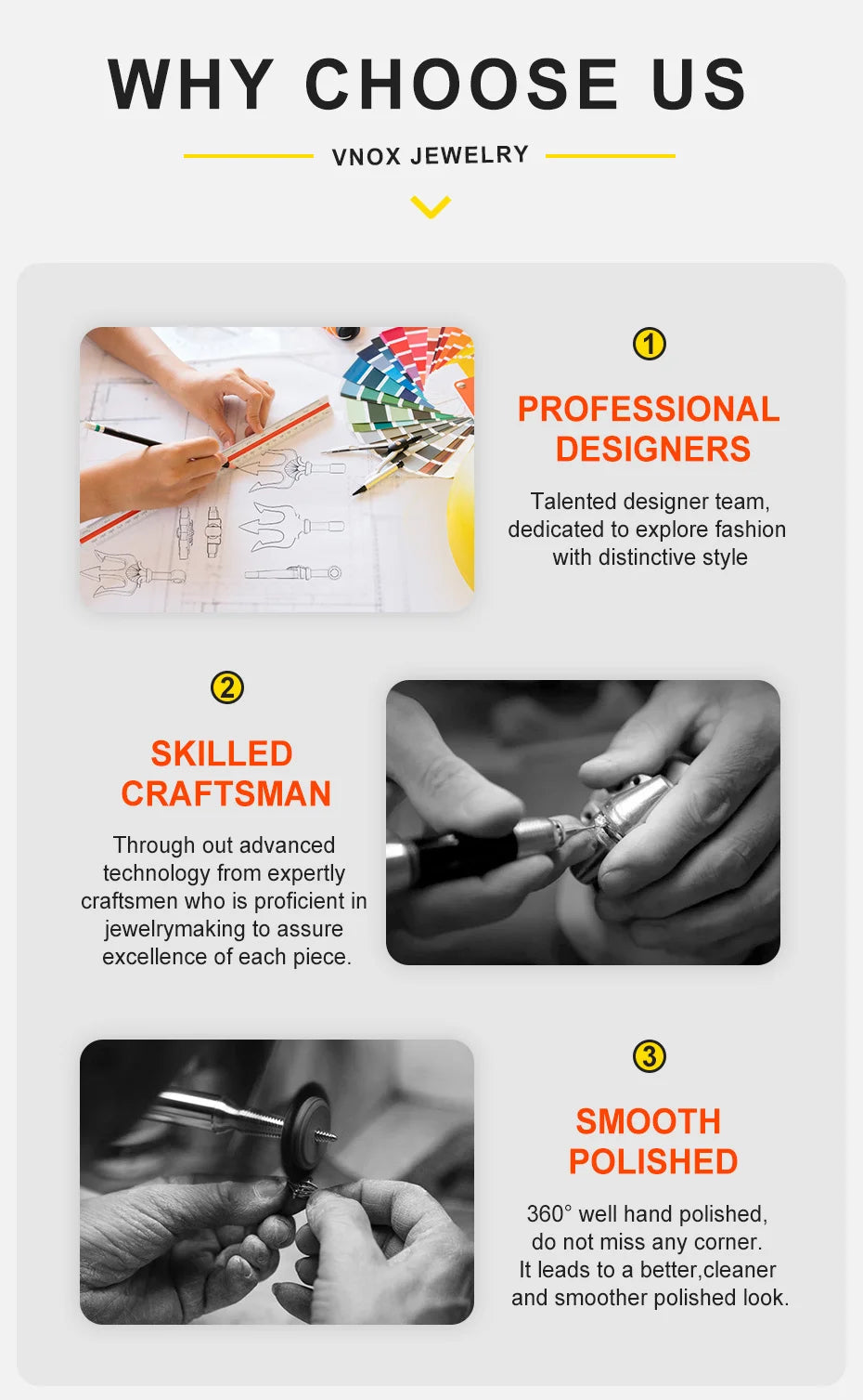 Vnox Cross Necklace for Men Women, Silver Color Plain Cross Pendant Collar with Stainless Steel Box Chain - Clikcy