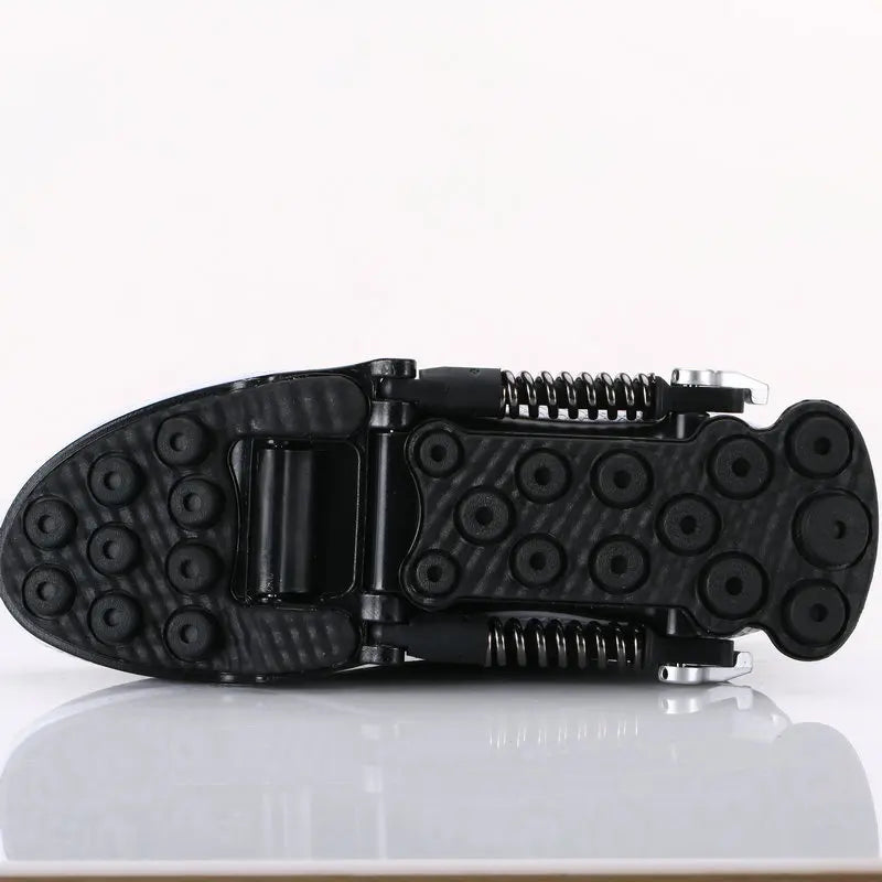 Mechanical running shoes Bouncing Spring shock absorption running Shoes Women men Sneaker Shoes - Clikcy