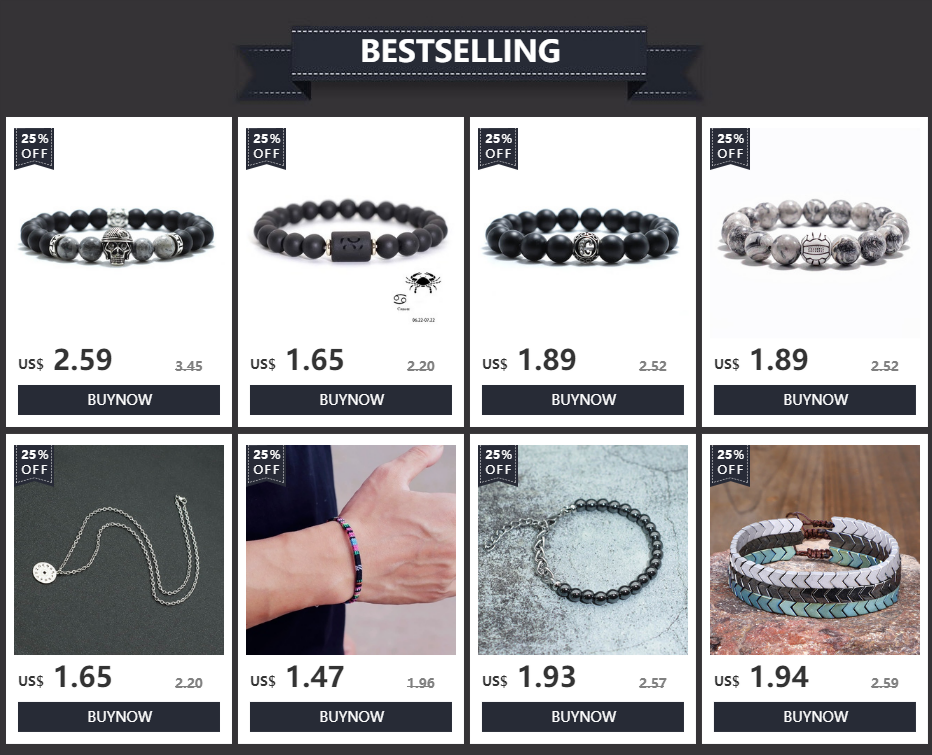 Noter 3pcs/set Mens Bracelet Set Braided Rope Braslet Natural Hematite Braclet Stone Adjustable Male Charm Brazalete Accessories - Clikcy