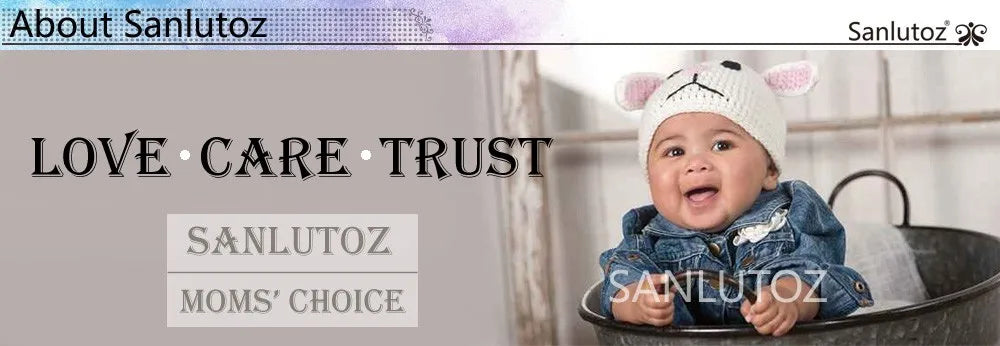 Sanlutoz Short Sleeve Summer Baby Dress Cute Pattern Casual Kids Girls Clothing Dress Cotton - Clikcy