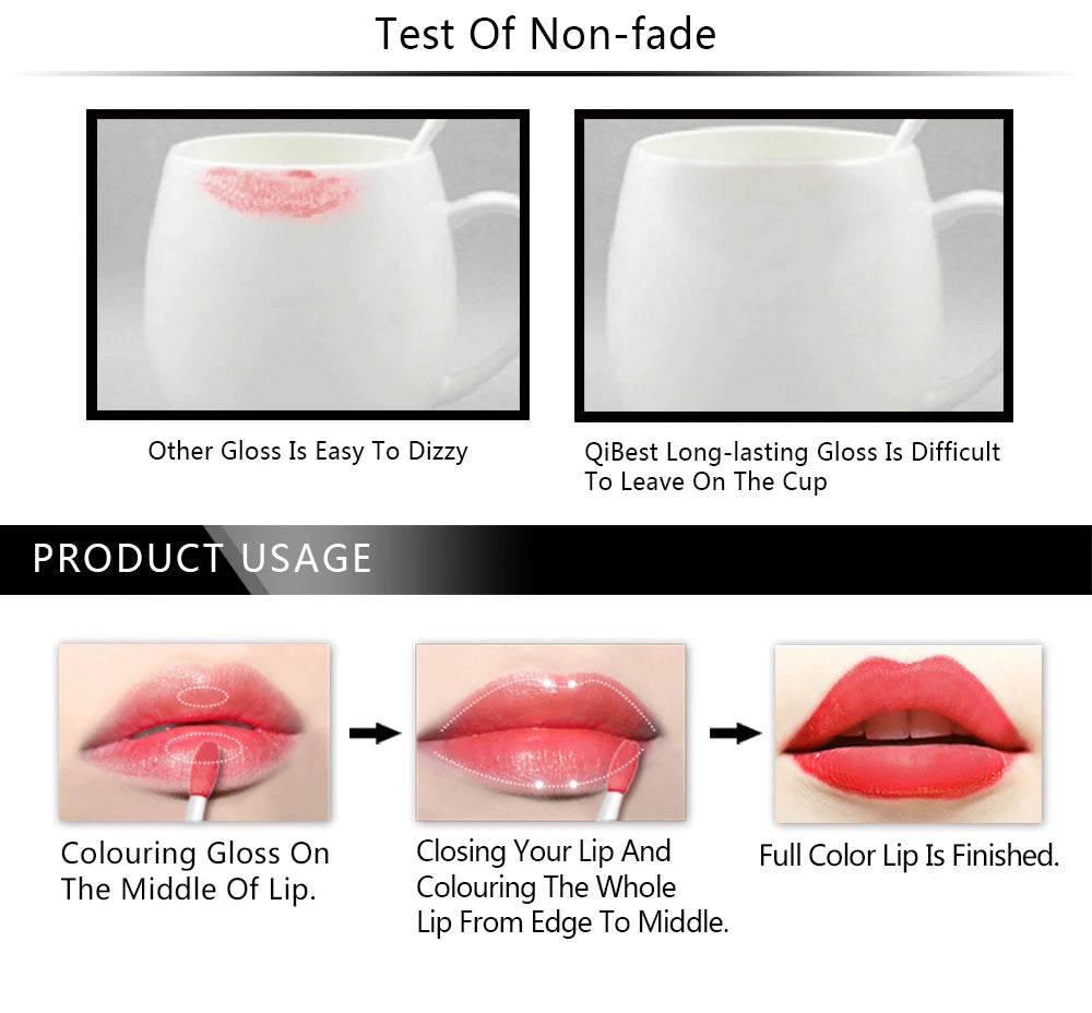 Matte Liquid Lipstick Waterproof Long Lasting Velvet Lip Gloss Tint Tube Matte Nude Pigment Red Black Makeup Cosmetics Lipsticks - Clikcy