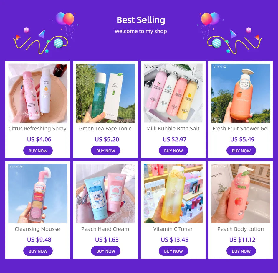 Peach Body Lotion Milk For Women Anti-Wrinkle Anti Dry Whitening Cream Care Skin Repair Bleaching Moisturizing Brightening 300ml - Clikcy