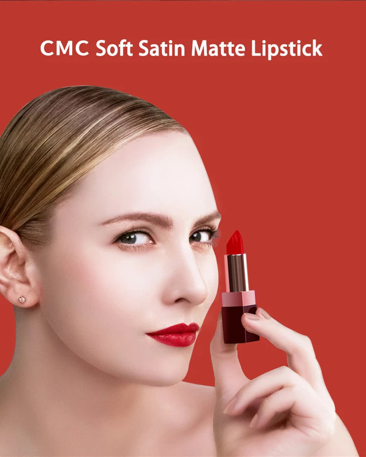 CHARMACY Matte Durable Easy To Wear Lipstick Natural Matte Red Velvet Lip Stick Lip Coloring Makeup Women Beauty Cosmetics - Clikcy