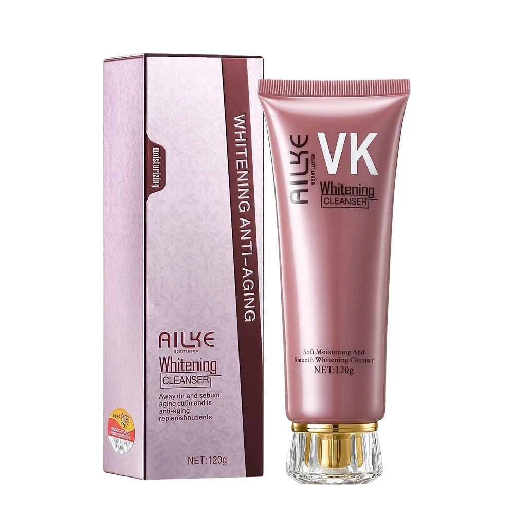 AILKE Face Cream With Hyaluronic Acid, Whitening Moisturizing Lifting Anti-aging, Women Sleeping Dry Korean Bleaching Skin Care - Clikcy