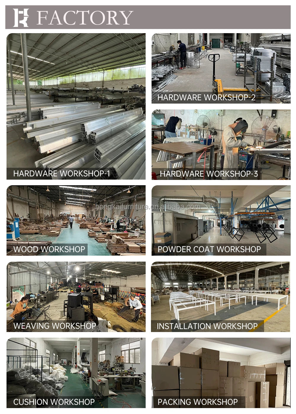 Luxury Outdoor Large Patio Furniture Set Aluminum Furniture Patio Garden Hotel Sets Sofas Sectionals - Clikcy