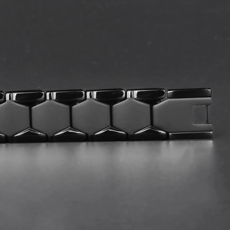 Charm bracelet Health Energy Bangle Arthritis Twisted Magnetic Exquisite Bracelet Male Gift Power Therapy Magnets Men Bracelet - Clikcy