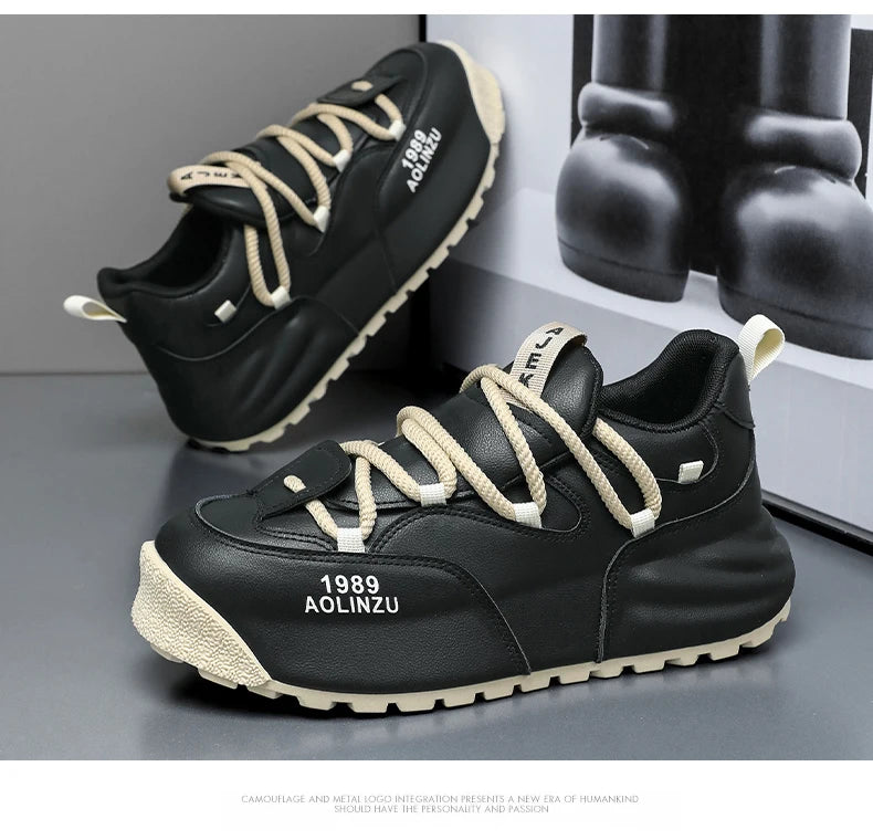 Hot Men's Bag-soled  Trendy Casual Shoes, 45 46 47 48 Size