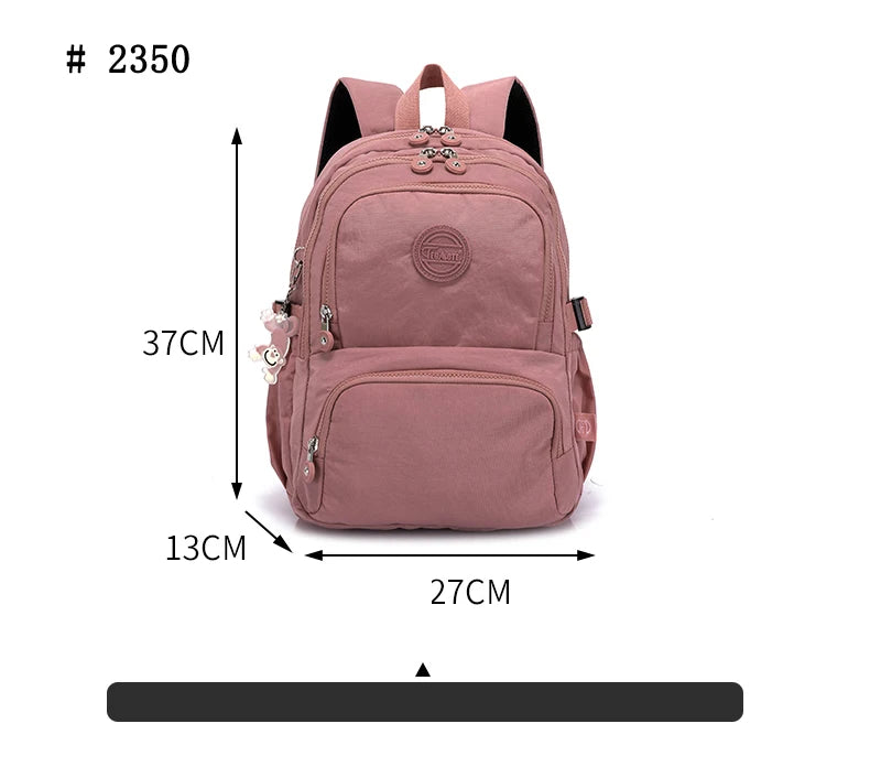TEGAOTE Backpack for Women's Travel Bag Large Waterproof Mochila Feminina Pack Pack Bolsas School Bags for Kids Men Bagpack - Clikcy