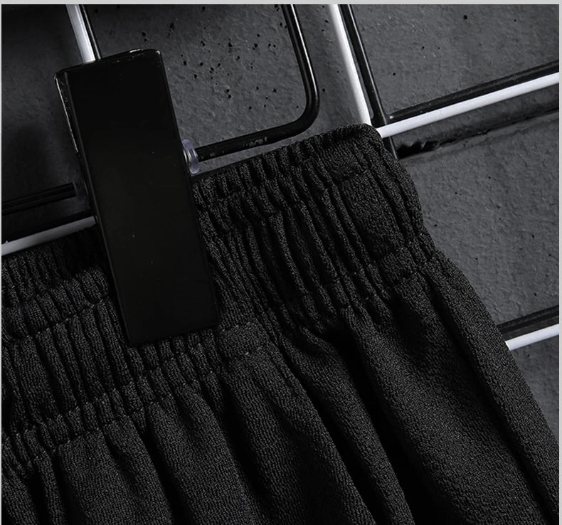 Summer new men's round neck quick drying casual sports fitness breathable short sleeved+shorts set two-piece set - Clikcy