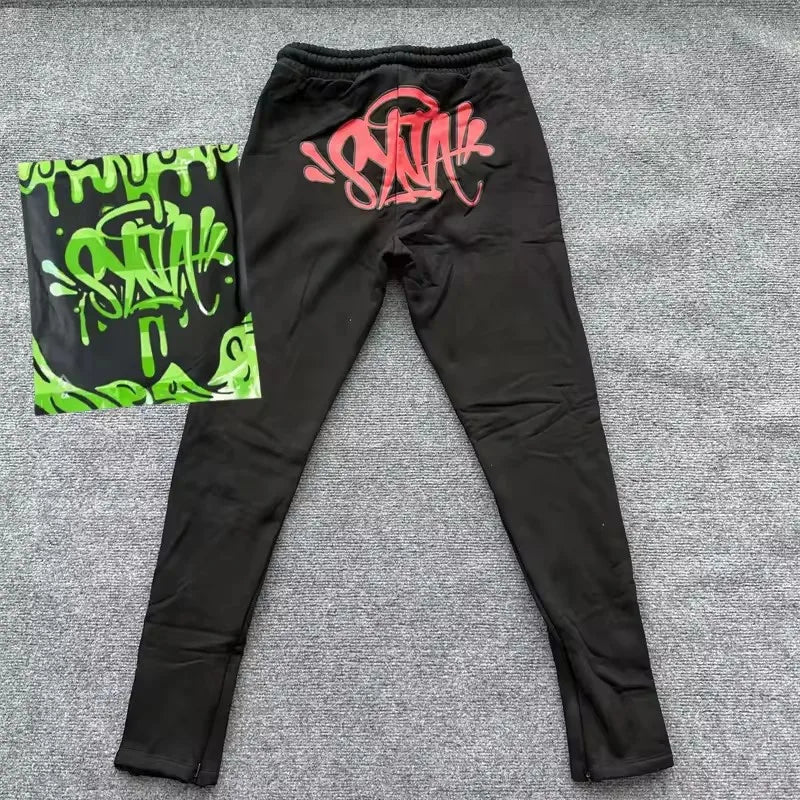 Brand Hip Hop Tracksuit Cotton Casual Hooded Harajuku Street Men Women Hoodies Pants Hip Hop Sportswear Tops Sports Trousers - Clikcy