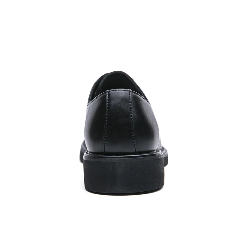 Classic Italy Pointed Toe Leather Shoes Men Luxury Oxfords Business Formal Office Men Shoes Boos Dress Men Black Wedding Shoes