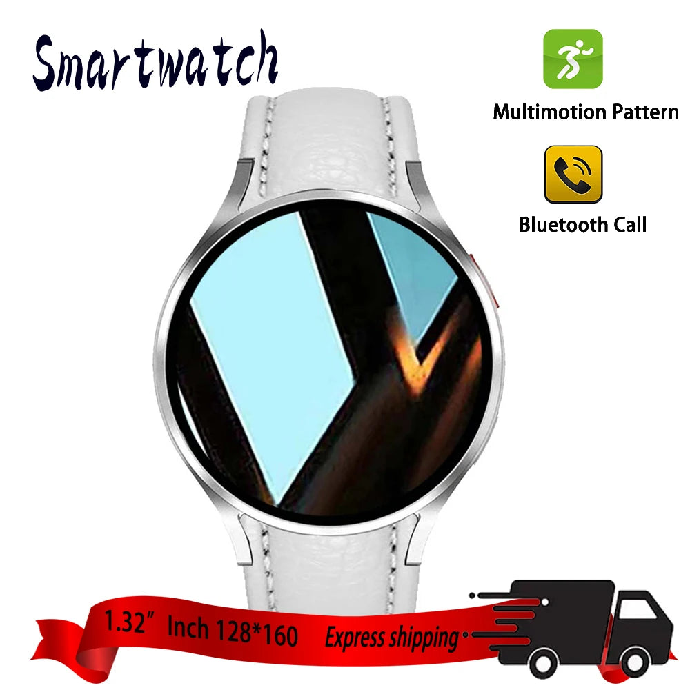 2025 New Business Smartwatch Men 1.32" inch Bluetooth Call Fitness Tracker Smart Wearable Women Wireless Call Watch Android IOS - Clikcy