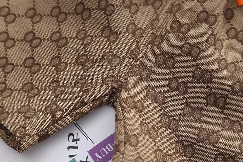 1 2 3 4 5 Years Summer Boys Clothing Set Tiger Pattern T-shirt + Grid Design Shorts 2Pcs Suit For Kids Casual Children Outfit - Clikcy