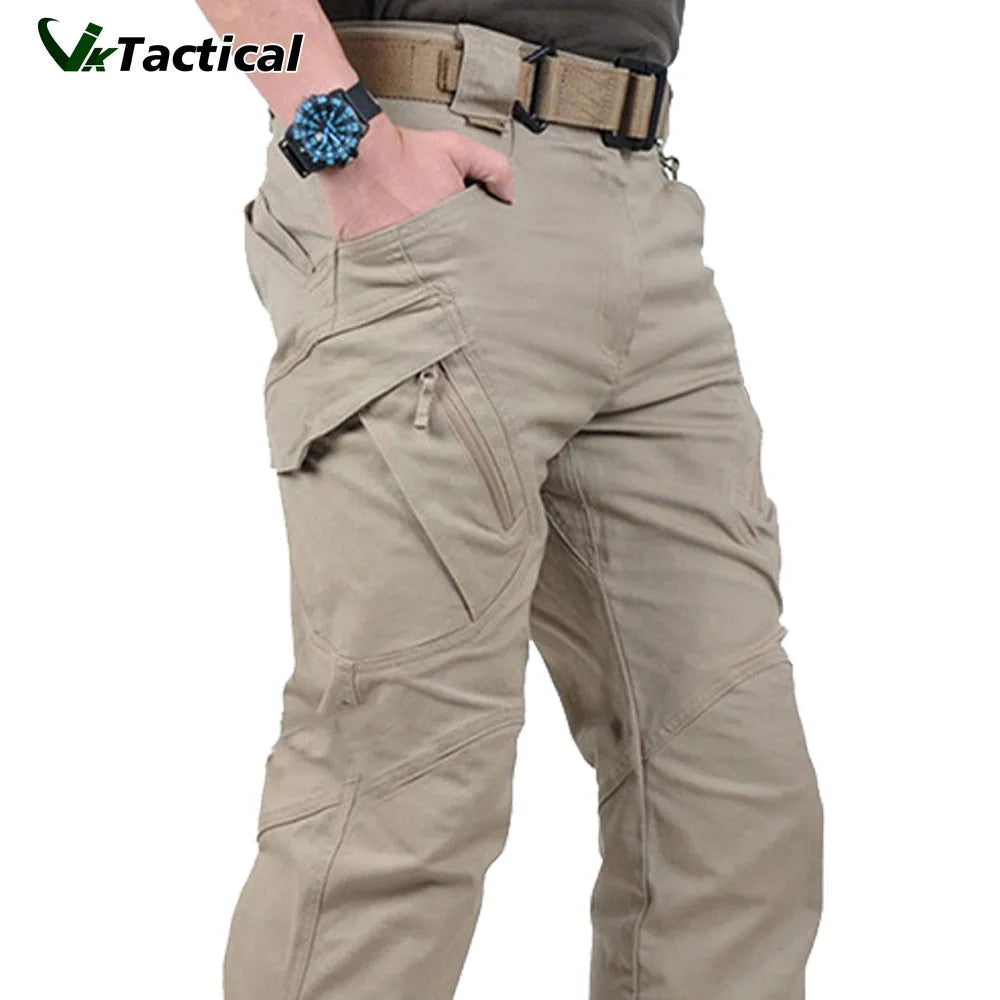 City Tactical Cargo Pants Classic Outdoor Hiking Trekking Army Tactical Joggers Pant Camouflage Military Multi Pocket Trousers - Clikcy