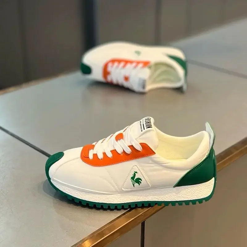 Official-website 2025 Men's Casual Sneakers Summer Comfortable Breathable Lace-up Running Shoes Men's Outdoor Soft-soled Shoes - Clikcy