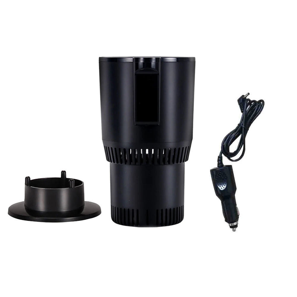 2 in1 Hot And Cold Car Smart Cup Drinks Holders Digital Temperature Display Drink Cup Warmer Cooler For Home Office - Clikcy