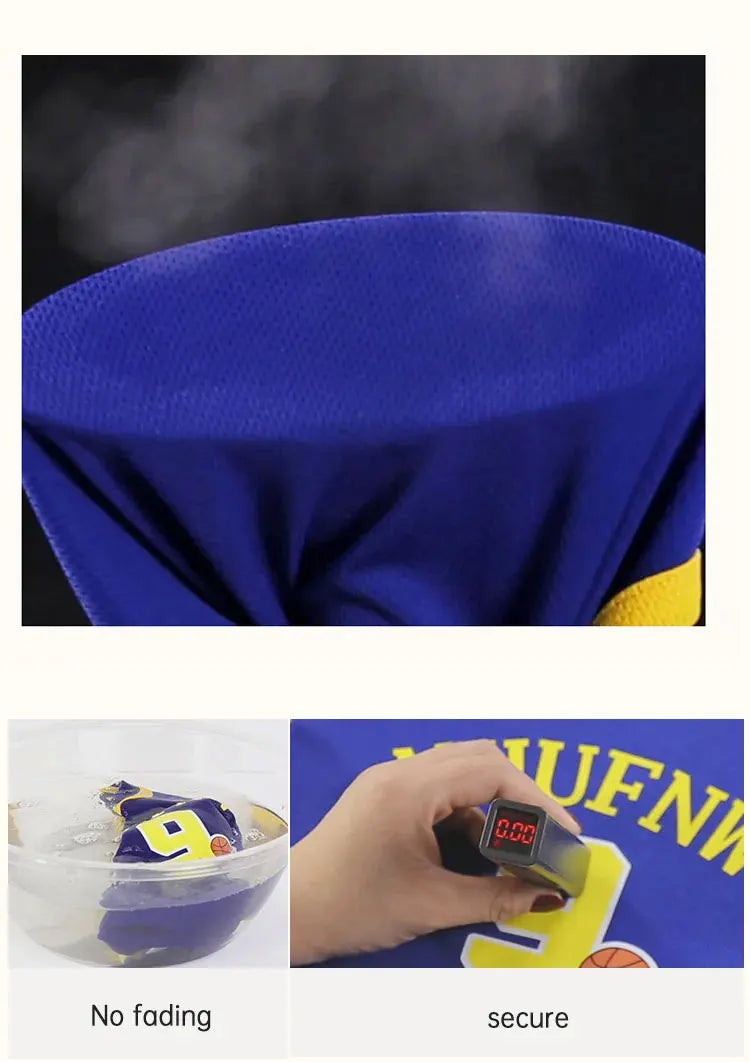 Children's Sets Summer Children Sleeveless T-shirt Shorts Set Quick-drying Outdoor Tank Top Shorts Sets Boys Sport Basketball Tr - Clikcy