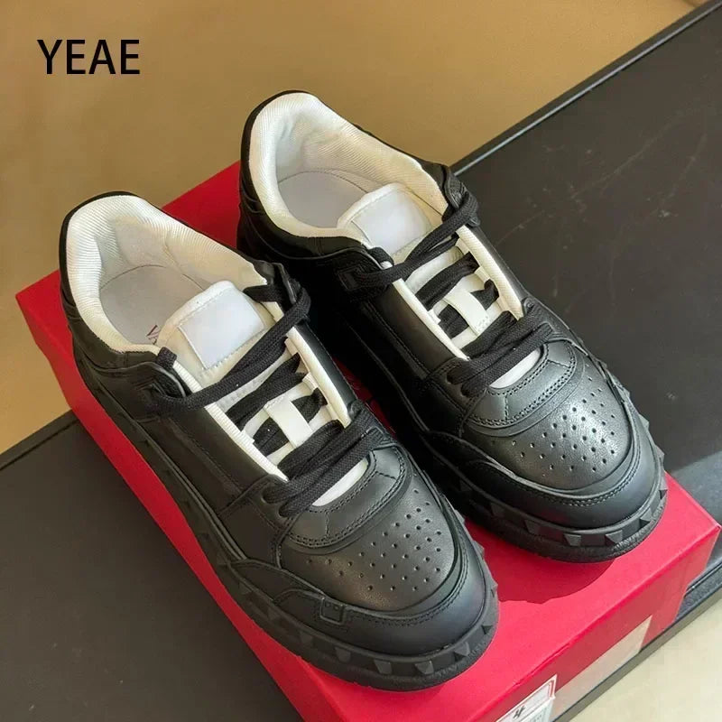 New Men's and Women's Spring and Autumn Classic Breathable Fashion Casual Shoes Couple Shoes Luxury Brand Man Shoes - Clikcy