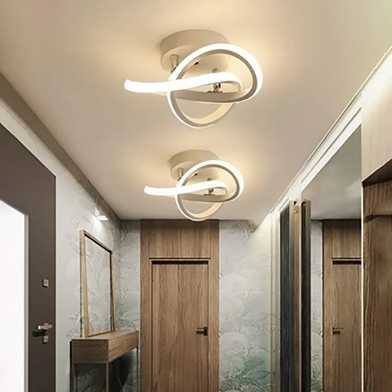 LED Strip Aisle Ceiling Lights Modern Minimalist Living Room Lamps For Balcony Entrance Staircase Home Decor Fixtures Led Luster - Clikcy