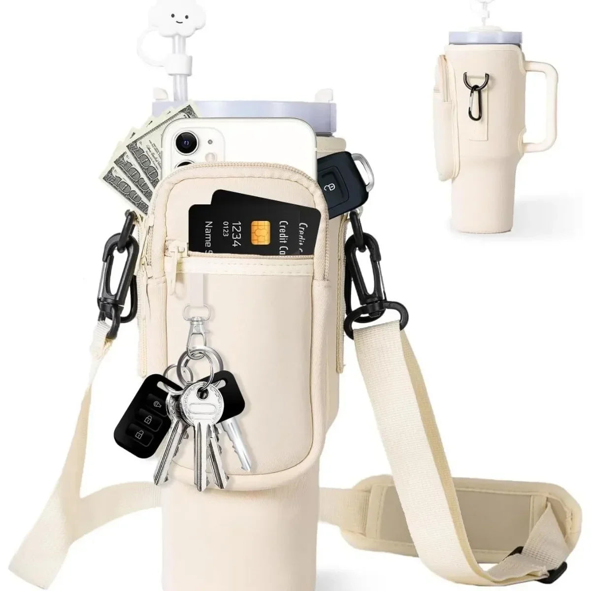 30oz insulated kettle set, cup bag, 40oz ice cream cup, Stanley diving material set - Clikcy