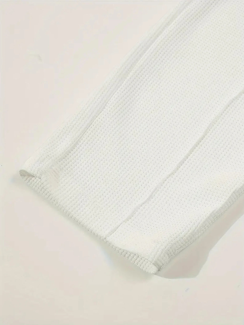 Mens Stylish Waffle Pants - Casual Sports, Slim Fit with Adjustable Drawstring, Secure Pockets for All Seasons - Perfect Outdoor - Clikcy