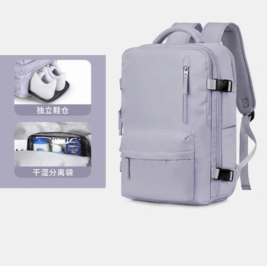 Buylor Easyjet 45x30x20 Travel Backpack Women Airplane Cabin Luggage Carry On 15" Laptop Backpack Large Capacity Flight Backpack - Clikcy