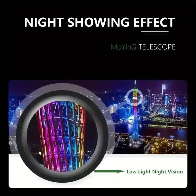 20204 New Mini Portable 2000x25 HD Monocular Telescope Mobile Phone Telescope with Holder Camping Hunting Birdwatching Telescope - Clikcy