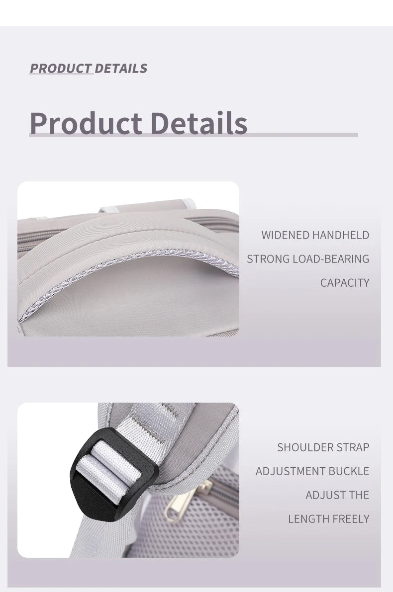 Buylor Easyjet 45x30x20 Travel Backpack Women Airplane Cabin Luggage Carry On 15" Laptop Backpack Large Capacity Flight Backpack - Clikcy