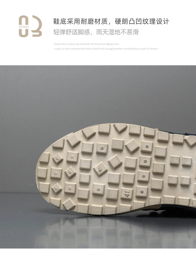 Hot Men's Bag-soled  Trendy Casual Shoes, 45 46 47 48 Size