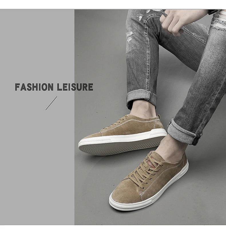 The 2025 New Men's Casual Shoes Feature A Durable and Anti-slip Upper, A Fashionable and Versatile Sole, and Are of High Quality - Clikcy