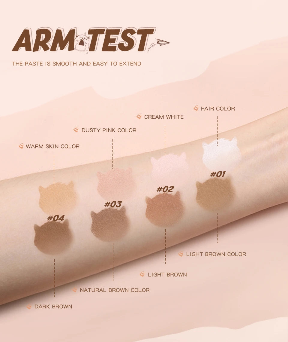 BANXEER Contour Stick Double Head Contour Pen Waterproof Matte Finish Highlighters Shadow Contouring Pencil Cosmetics For Face - Clikcy