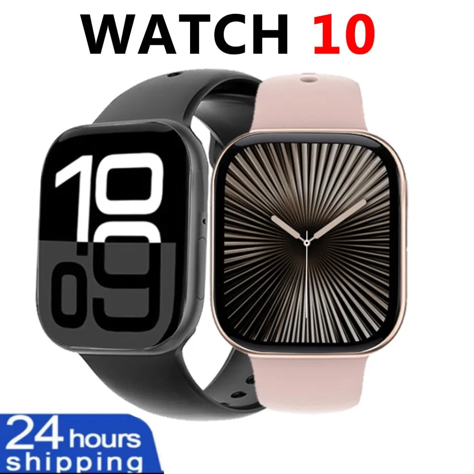 2025 Watch 9 Smart Watch Men Body Temperature BT Call NFC Always on Display GPS Sport Watches Women Smartwatch For Apple Android - Clikcy