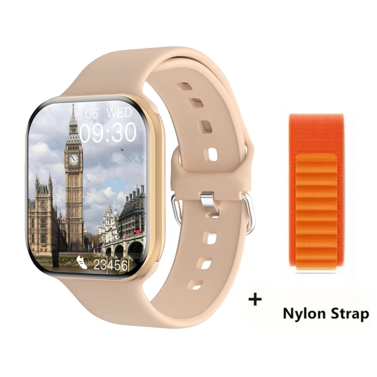 2025 Watch 9 Smart Watch Men Body Temperature BT Call NFC Always on Display GPS Sport Watches Women Smartwatch For Apple Android - Clikcy