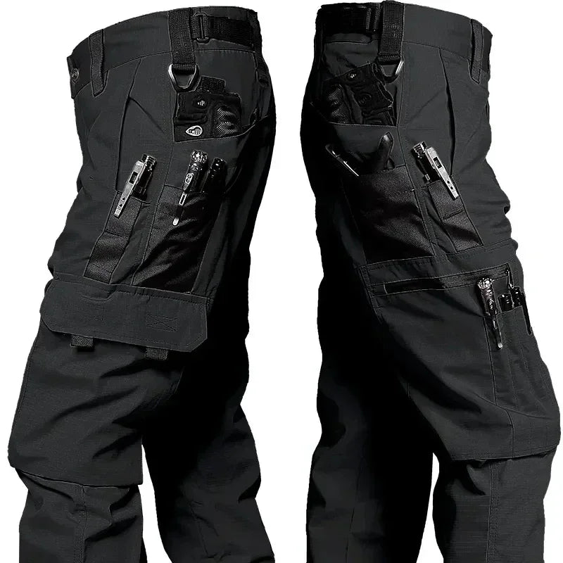 New Tactical Work Pants Men Outdoor Cargo Trousers Multi-pocket Waterproof Pant Autumn Spring Outdoor Workwear Hiking Trousers - Clikcy