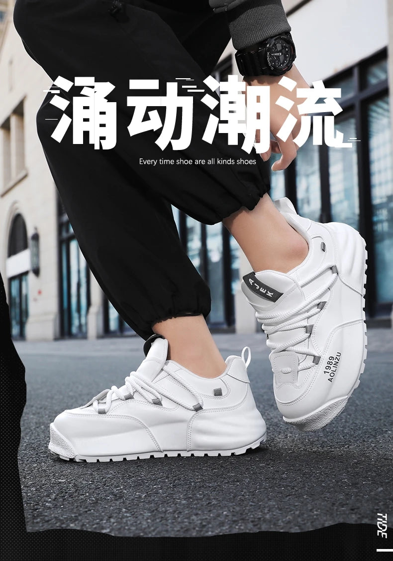 Hot Men's Bag-soled  Trendy Casual Shoes, 45 46 47 48 Size